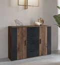 Sigma Sideboard Cabinet 132cmLooking for a sleek and stylish way to stow your belongings? Look no further than the Sigma sideboard cabinet! With its chic and subtle design, this cabinet easily fits in with your other furniture (no clashing allowed!). Craf