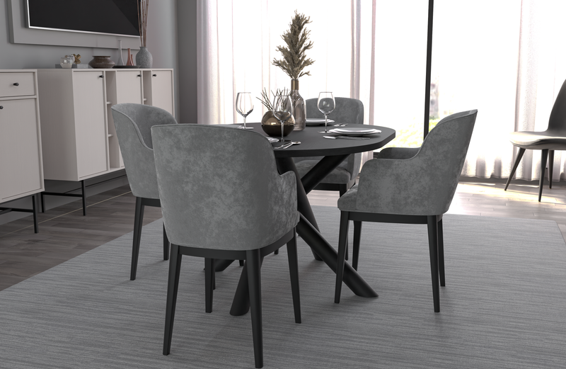 OSLO DINING TABLE PORTLAND ASH 138X110CM