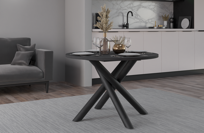 OSLO DINING TABLE PORTLAND ASH 110CM