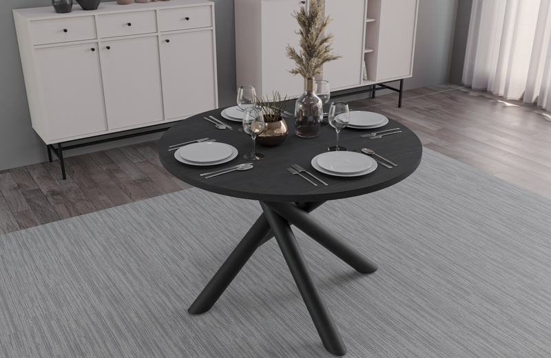 OSLO DINING TABLE PORTLAND ASH 110CM