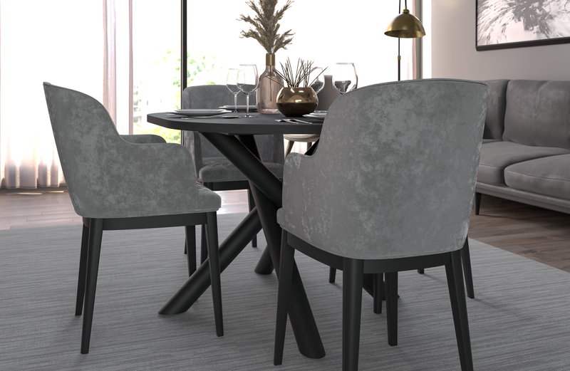 OSLO DINING TABLE PORTLAND ASH 138X110CM