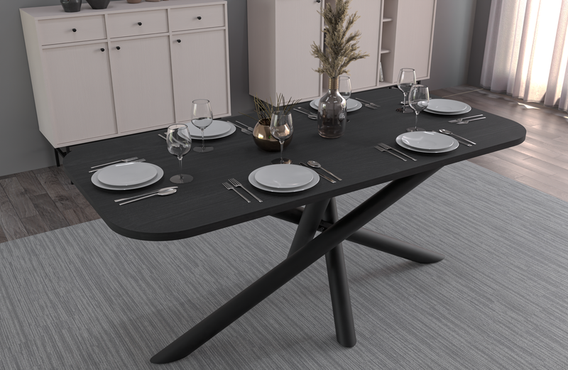 OSLO DINING TABLE PORTLAND ASH 185X90CM