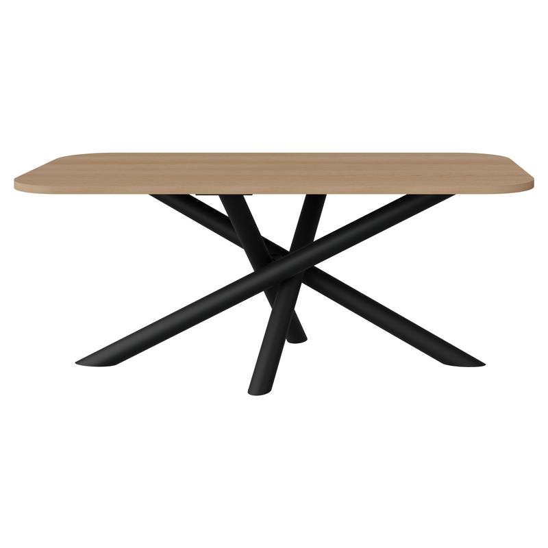 OSLO DINING TABLE 185X90CM LINDBERG OAK 185X90CM