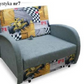 SINGLE SOFA BED SUZIE 97CM CHOICE OF COLORS / FOAMDimensions :- width 97 cm- height 85 cm- depth 95 cm- area sleeping 80/195 cm +/- 3The sofa is made of a wooden frame, the sleeping surface is made of PUR T30 / 42 foam.The sofa is unfolded using an automa