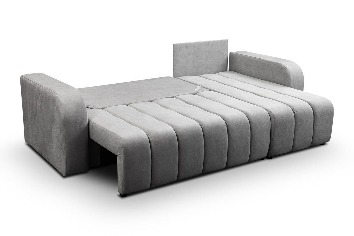 CORNER SOFA BED VENA 238CM universal RIGHT/LEFT CORNER / FOAM STAIN PROOF FABRICTHIS MODEL IS UNIVERSAL WHICH MEANS YOU CAN CHOOSE CORNER SIDE DURING ASSEMBLYEASY CLEAN FABRIC VENA CLICK HEREFabric produced in EASY CLEAN technology limiting the absorption