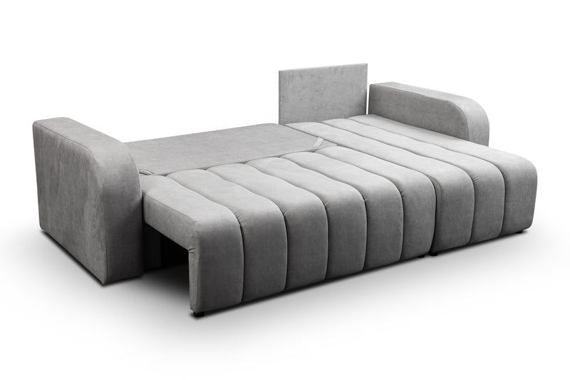 CORNER SOFA BED VENA 238CM universal RIGHT/LEFT CORNER / FOAM STAIN PROOF FABRIC