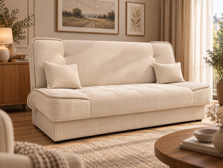 SOFA BED WOLY 198CM / SPRINGS + FOAM - Anna Furniture