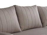 CORNER SOFA BED MALIBU 248CM MALMO 16 / UNIVERSAL RIGHT/LEFT CORNER / FOAMTHIS MODEL IS UNIVERSAL WHICH MEANS YOU CAN CHOOSE CORNER SIDE DURING ASSEMBLYMADE IN MALMO FABRIC CLICK HERE3x PILLOWS INCLUDED1X STORAGE SPACEDIMENTIONS:Corner width: 244cmDepth: