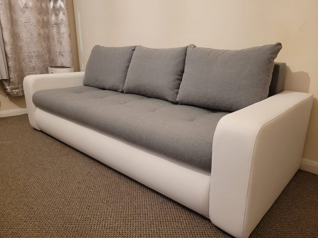 SOFA BED DAVY 228CM INARI 91 / MADRYT 920 / BONELL SPRINGS + FOAM