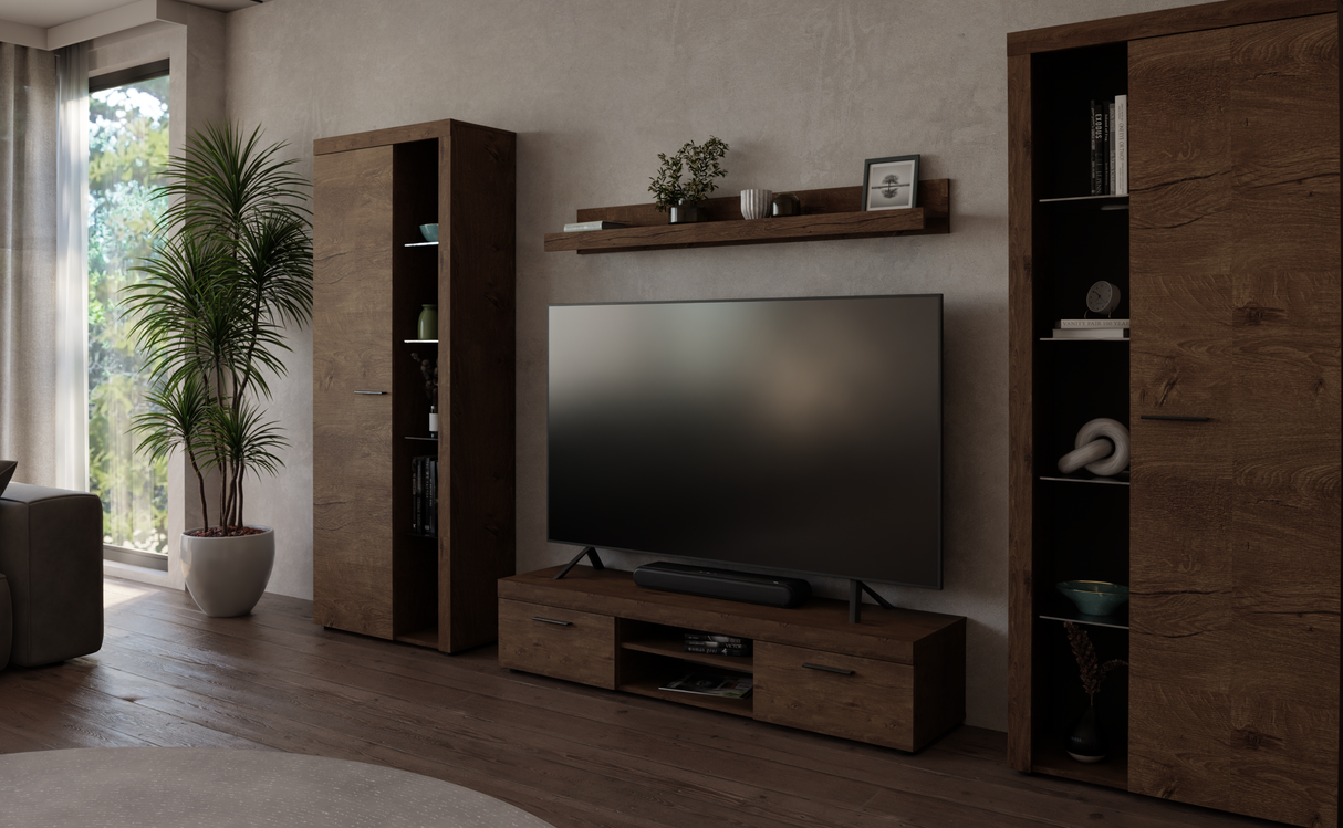 TV WALL UNIT ROMA XL LEFKAS - Anna Furniture