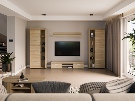 TV WALL UNIT ROMA XL SONOMA - Anna Furniture