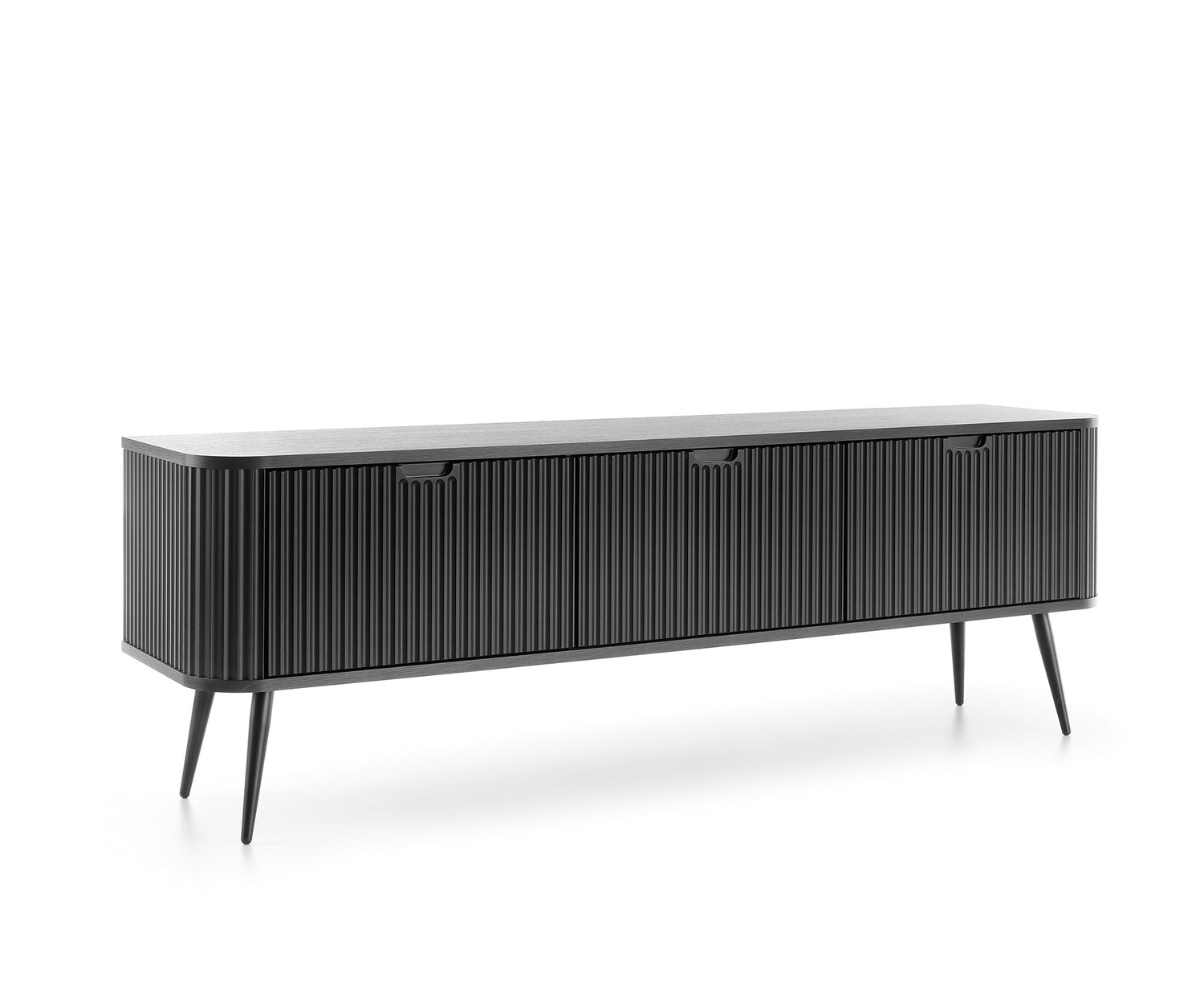TV Stand ZOVA 01 BLACKProduct description Dimensions Width 168cm Height 56cm Depth 39cm Details Colour cashmere Material Laminated board 18mm / MDF-board 18mm Veneer ABS edges Legs Metal, in black (23cm) Warranty 24 monthsUncategorizedAnna Furniture