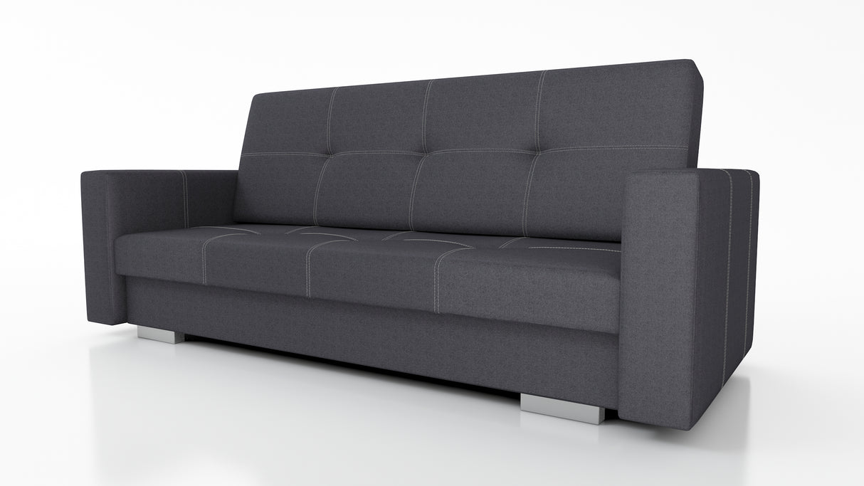 SOFA Z FUNKCJĄ SPANIA ALEXIA 220 CM / SPRĘŻYNY + PIANKA