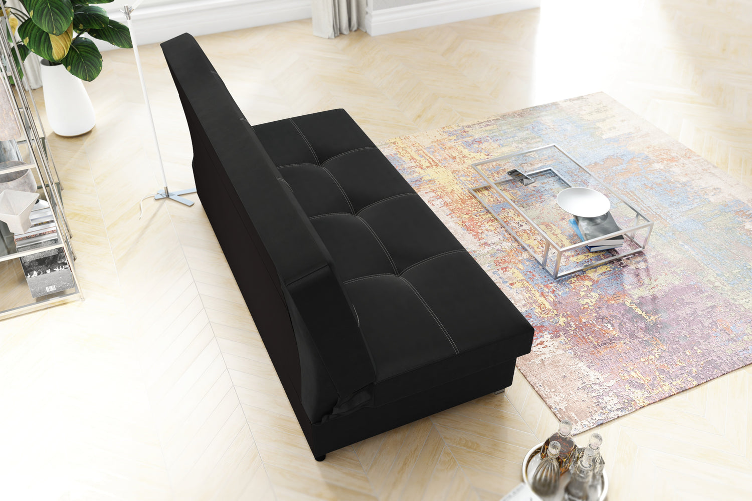 SOFA ŁÓŻKO AXEL 195CM / SPRINGS + FOAM