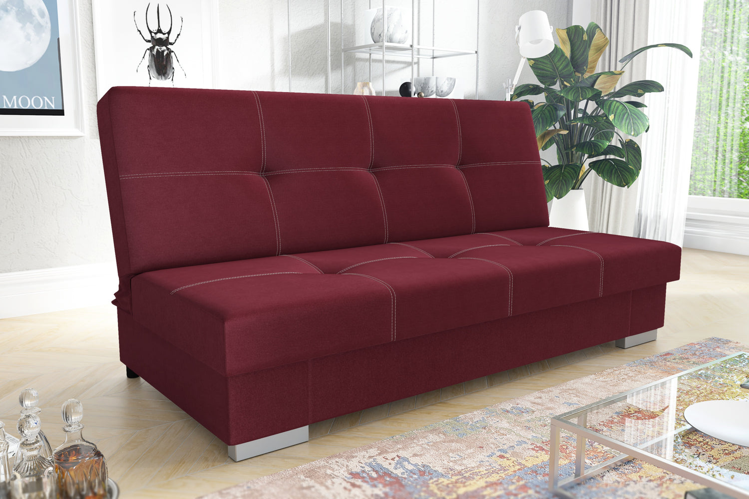 SOFA ŁÓŻKO AXEL 195CM / SPRINGS + FOAM