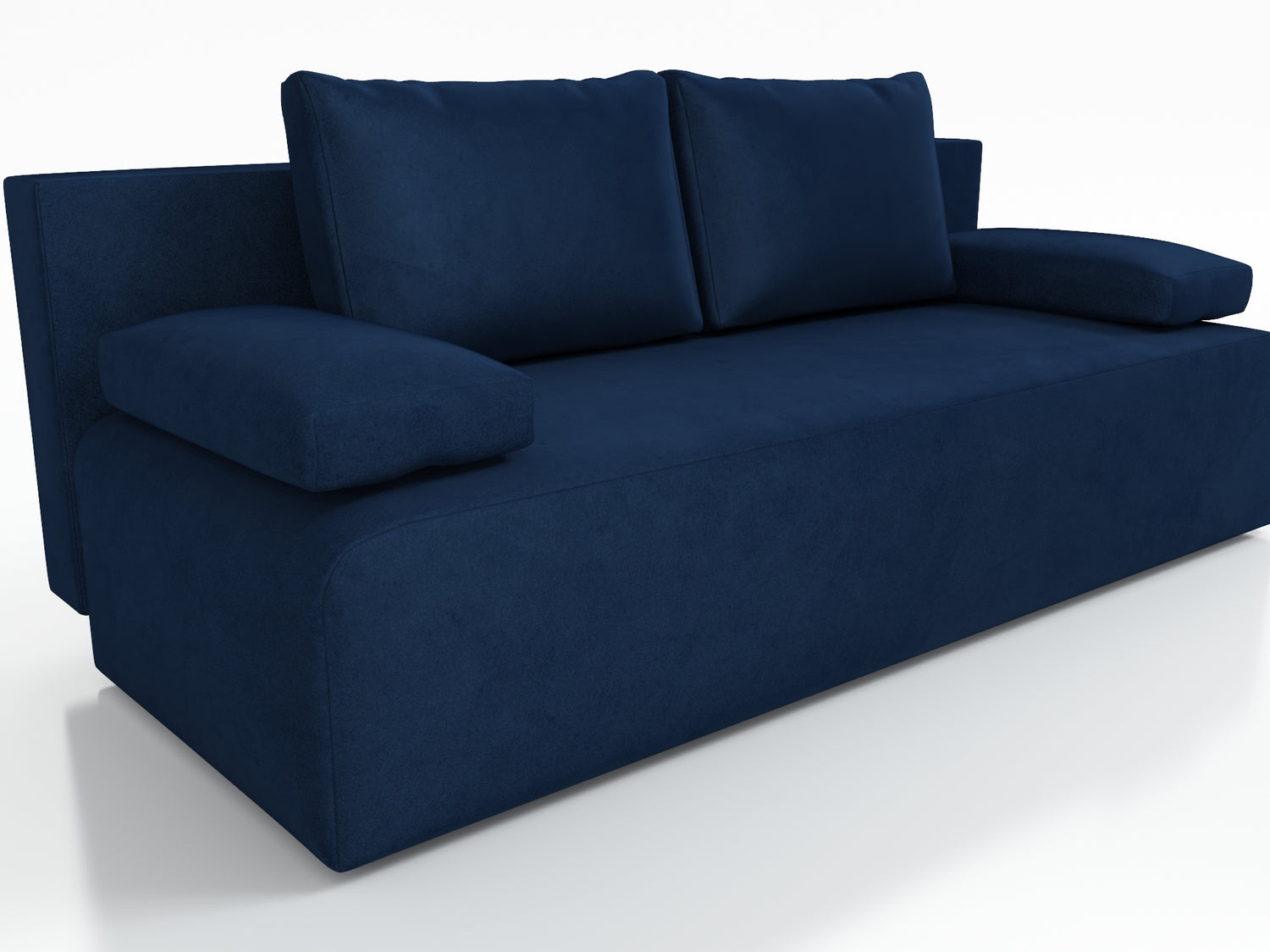 NEW!! SOFA BED ZOYA 201cm KRONOS 09Dimensions: sleeping area 137x201 cm width 201 cm depth 91 cm height to the seat 40 cm * dimensions given with a tolerance of +/- 3 cm Execution: • frame: pine wood + board chipboard, • unfolding system: AUTOMAT DL • sea