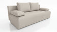 NEW!! SOFA BED ZOYA 201cm PAROS 02Dimensions: sleeping area 137x201 cm width 201 cm depth 91 cm height to the seat 40 cm * dimensions given with a tolerance of +/- 3 cm Execution: • frame: pine wood + board chipboard, • unfolding system: AUTOMAT DL • seat