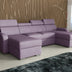 NEW! CORNER SOFA BED ASTEE U SHAPE EASY CLEAN FABRIC ADJUSTABLE HEADREST / SPRINGS + FOAMTHIS MODEL IS UNIVERSAL WHICH MEANS YOU CAN CHOOSE CORNER SIDE DURING ASSEMBLYProduct dimensions:- length: 306 cm- depth: 170 cm- seat depth: 60 cmADJUSTABLE HEADREST