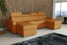NEW! CORNER SOFA BED ASTEE U SHAPE EASY CLEAN FABRIC ADJUSTABLE HEADREST / SPRINGS + FOAMTHIS MODEL IS UNIVERSAL WHICH MEANS YOU CAN CHOOSE CORNER SIDE DURING ASSEMBLYProduct dimensions:- length: 306 cm- depth: 170 cm- seat depth: 60 cmADJUSTABLE HEADREST