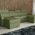 NEW! CORNER SOFA BED ASTEE U SHAPE EASY CLEAN FABRIC ADJUSTABLE HEADREST / SPRINGS + FOAMTHIS MODEL IS UNIVERSAL WHICH MEANS YOU CAN CHOOSE CORNER SIDE DURING ASSEMBLYProduct dimensions:- length: 306 cm- depth: 170 cm- seat depth: 60 cmADJUSTABLE HEADREST