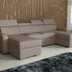 NEW! CORNER SOFA BED ASTEE U SHAPE EASY CLEAN FABRIC ADJUSTABLE HEADREST / SPRINGS + FOAMTHIS MODEL IS UNIVERSAL WHICH MEANS YOU CAN CHOOSE CORNER SIDE DURING ASSEMBLYProduct dimensions:- length: 306 cm- depth: 170 cm- seat depth: 60 cmADJUSTABLE HEADREST