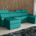 NEW! CORNER SOFA BED ASTEE U SHAPE EASY CLEAN FABRIC ADJUSTABLE HEADREST / SPRINGS + FOAMTHIS MODEL IS UNIVERSAL WHICH MEANS YOU CAN CHOOSE CORNER SIDE DURING ASSEMBLYProduct dimensions:- length: 306 cm- depth: 170 cm- seat depth: 60 cmADJUSTABLE HEADREST