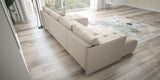 CORNER SOFA BED NESS U SHAPE *CHOICE OF COLORS* / SPRINGS + FOAMAVAILABLE IN 4 TYPES OF FABRICINARI, KRONOS, PAROSSTAIN RESISTANT FABRIC: MONOLITH, TERRADimensions: sleeping area 140/280width 292 cmdepth 152 cmheight to the seat 40 cm * dimensions given w