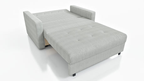 NEW! 2 SEATER SOFA BED SMART II 137CM CHOICE OF COLORS / SPRINGS + FOAM - Anna Furniture