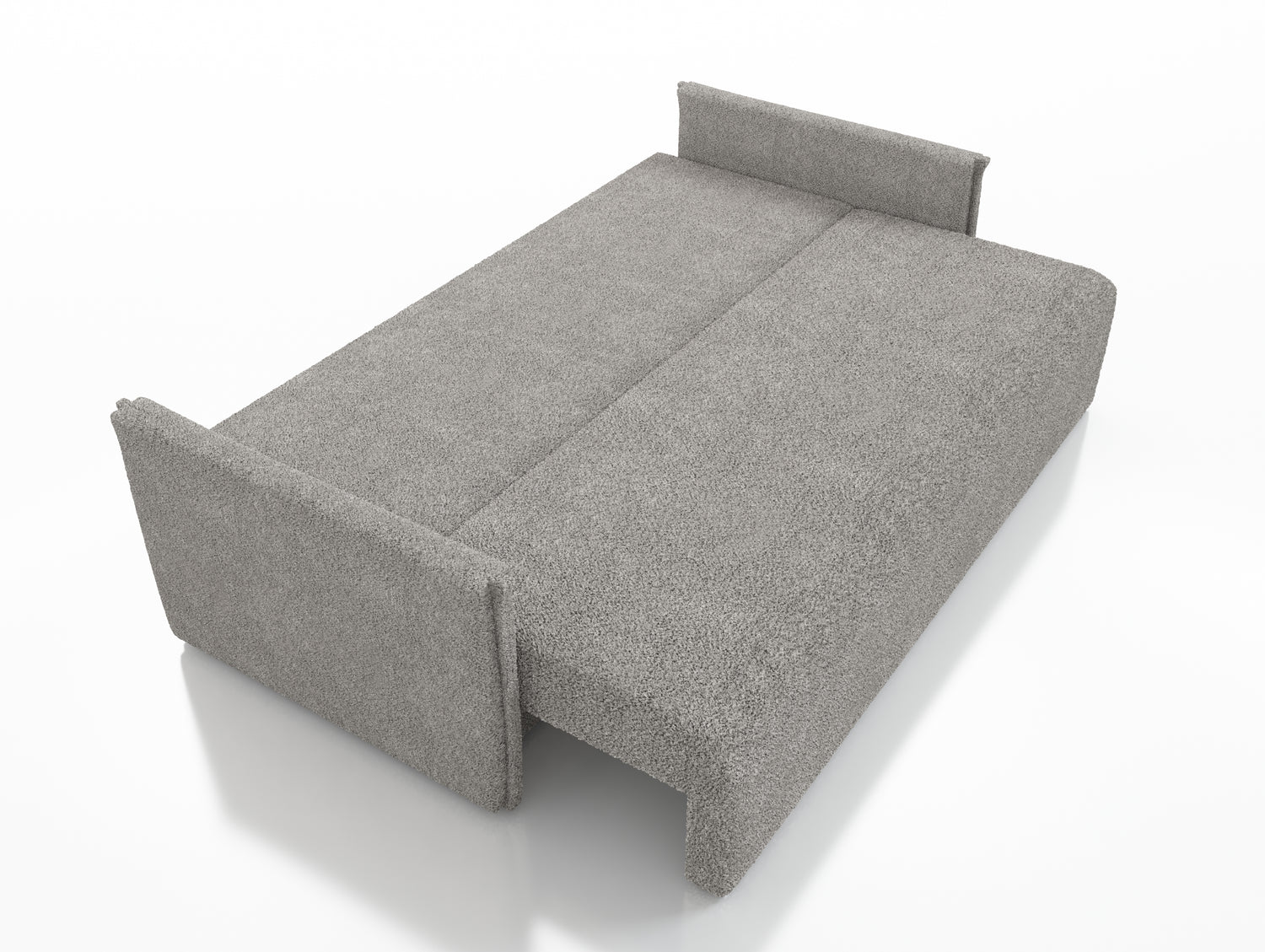 NOWOŚĆ! SOFA ŁÓŻKO BIANCA 207CM SPRINGI BONELL + TKANINA BOUCLE Z PIANKI / WYBÓR KOLORU