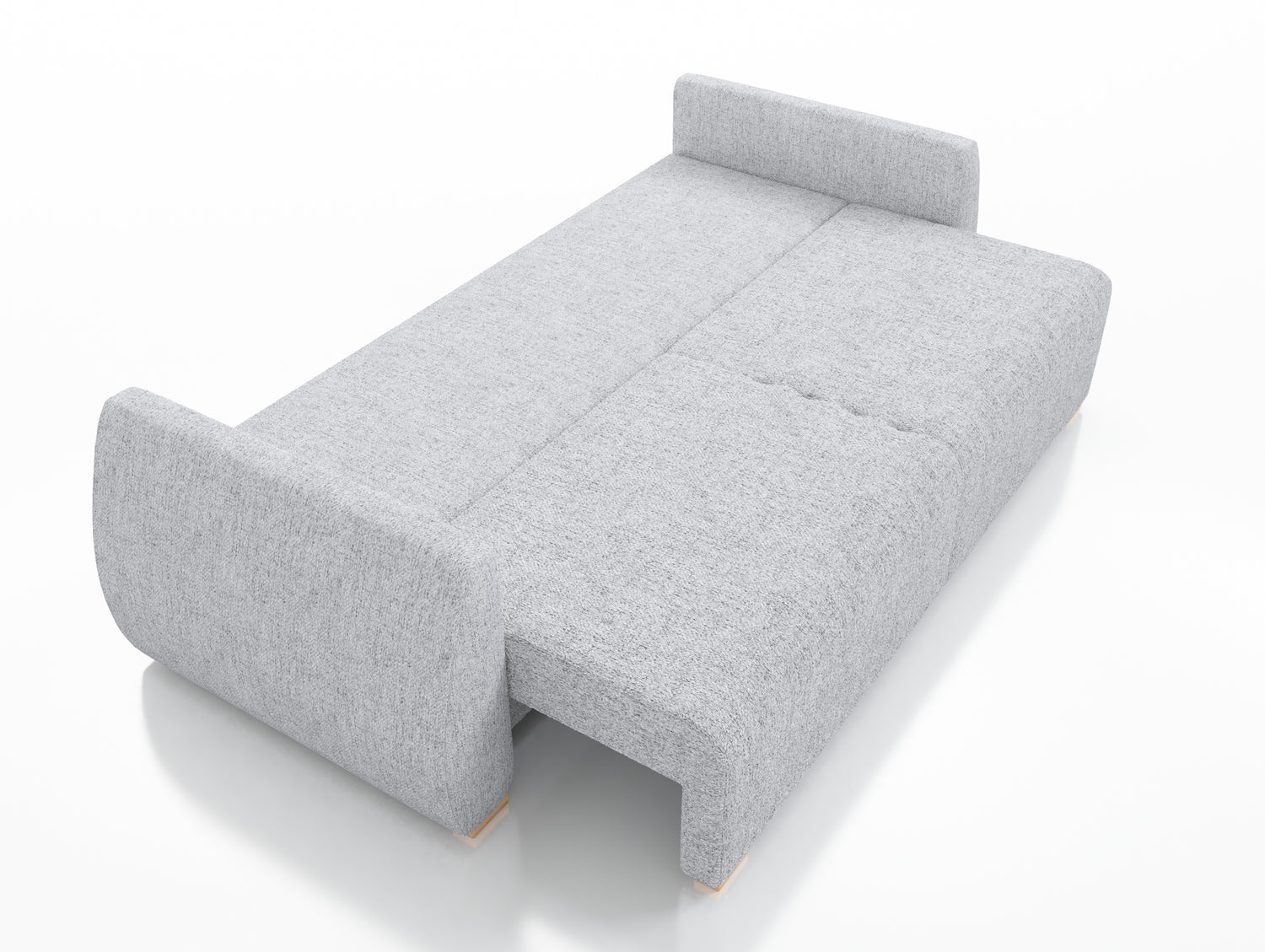 NOVINKA! ROZKLÁDACÍ POHOVKA DALIA 221CM BONELL Pružiny + PĚNA / VÝBĚR BARVY