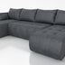 CORNER SOFA BED NESS U SHAPE *CHOICE OF COLORS* / SPRINGS + FOAMAVAILABLE IN 4 TYPES OF FABRICINARI, KRONOS, PAROSSTAIN RESISTANT FABRIC: MONOLITH, TERRADimensions: sleeping area 140/280width 292 cmdepth 152 cmheight to the seat 40 cm * dimensions given w