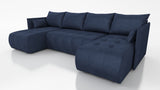 CORNER SOFA BED NESS U SHAPE *CHOICE OF COLORS* / SPRINGS + FOAMAVAILABLE IN 4 TYPES OF FABRICINARI, KRONOS, PAROSSTAIN RESISTANT FABRIC: MONOLITH, TERRADimensions: sleeping area 140/280width 292 cmdepth 152 cmheight to the seat 40 cm * dimensions given w