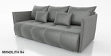 SOFA BED NESS 199CM SPINGS + FOAM / CHOICE OF COLORDimensions: sleeping area 142/191 width 199 cm depth 93 cm height to the seat 40 cm* dimensions given with a tolerance of +/- 3 cmSpecification:- free-standing sofa- sleeping function and backrest made of