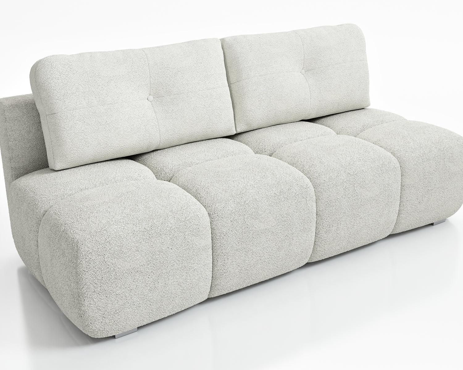 NEW!! SOFA BED MOKKA 205 CM FOAM + WAVY SPINGS CHOICE OF COLORS