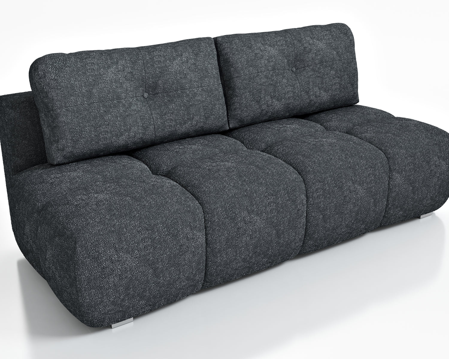 NEW!! SOFA BED MOKKA 205 CM FOAM + WAVY SPINGS CHOICE OF COLORS