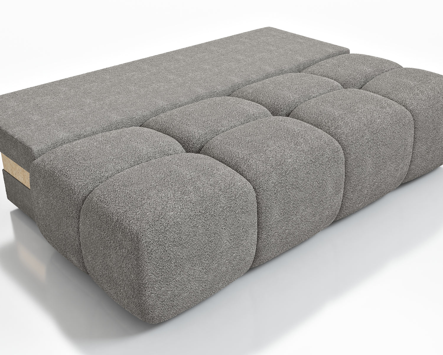 NEW!! SOFA BED MOKKA 205 CM FOAM + WAVY SPINGS CHOICE OF COLORS