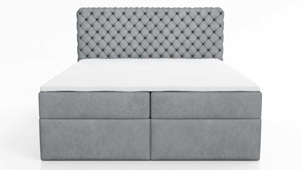 CONTINENTAL BED CHESTERFIELD 2X LIFT UP STORAGE BOX 140 / 160 / 180CM