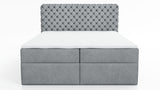 CONTINENTAL BED CHESTERFIELD 2X LIFT UP STORAGE BOX 140 / 160 / 180CM