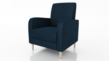 ARMCHAIR CARLO 74x90cm KRONOS 09ARMCHAIR CARLO is a beautiful free-standing chair made from strong, durable materials like pine wood, chipboard, fibreboard, and beech legs. The seat is carefully crafted with a corrugated spring and high-quality foam for a