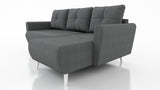 CORNER SOFA BED MONE UNIVERSAL 228cm INARI 96 EASY CLEAN FABRIC / BONELL SPRINGS + FOAM - Anna Furniture