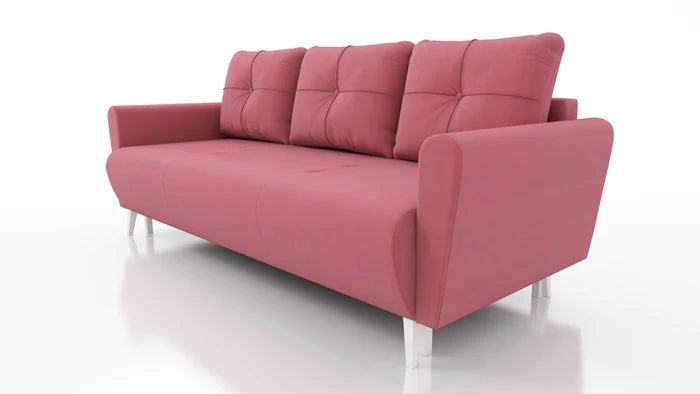 SOFA ROZKŁADANA MONE 221CM JAŚMIN 72 TKANINA EASY CLEAN / SPRĘŻYNY BONELL + PIANKA