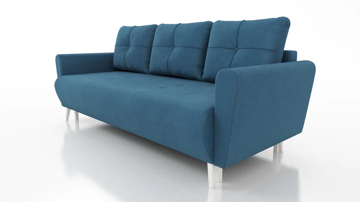 SOFA ROZKŁADANA MONE 221CM KRONOS 05 TKANINA EASY CLEAN / SPRĘŻYNY BONELL + PIANKA