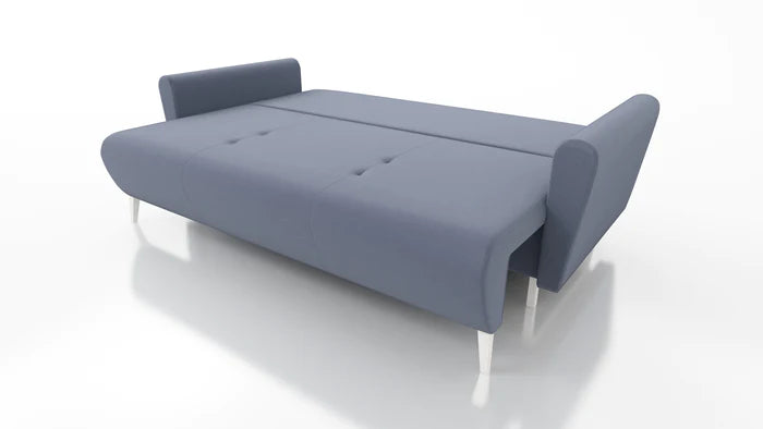 SOFA BED MONE 221CM MONOLITH 92 EASY CLEAN FABRIC / BONELL SPRINGS + FOAMSofa dimensions: sleeping area 135/191 cm width 221 cm depth 96 cm height to the seat 44 cm height of the legs 13 cmSpecification: EASY CLEAN FABRIC free-standing furniture upholster