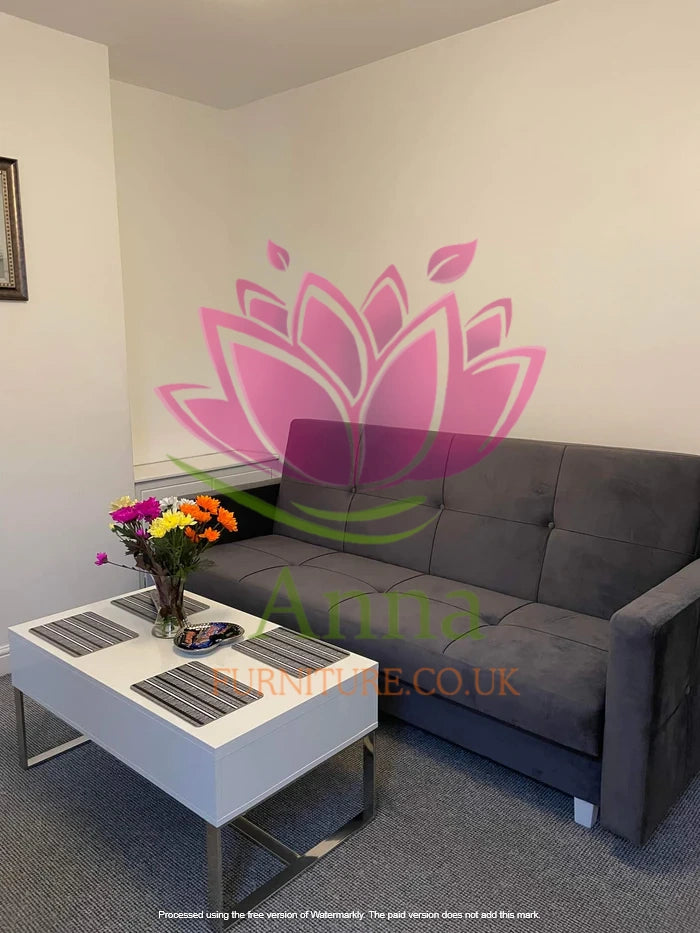 SOFA BED COSMO 210cm / SPRINGS + FOAM CHOICE OF COLOR EASY CLEAN FABRICSofa dimensions: sleeping area 120/187 cm width 210 cm depth 90 cm height to the seat 43 cm height of the legs 9 cm* dimensions are given with a tolerance of +/- 3 cmThe sleeping area