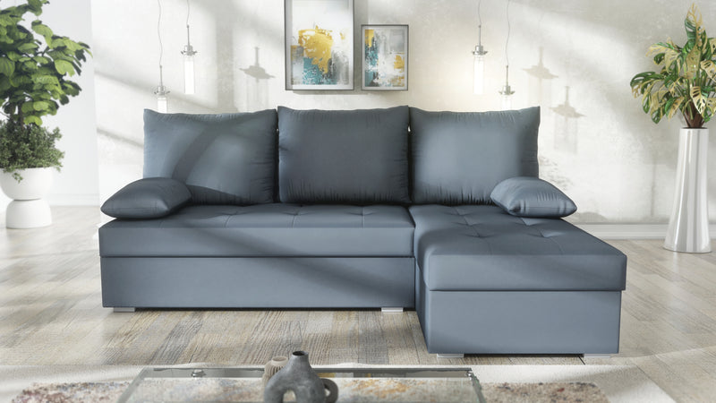 CORNER SOFA BED LOTUS S 200CM 2X STORAGE SPACE