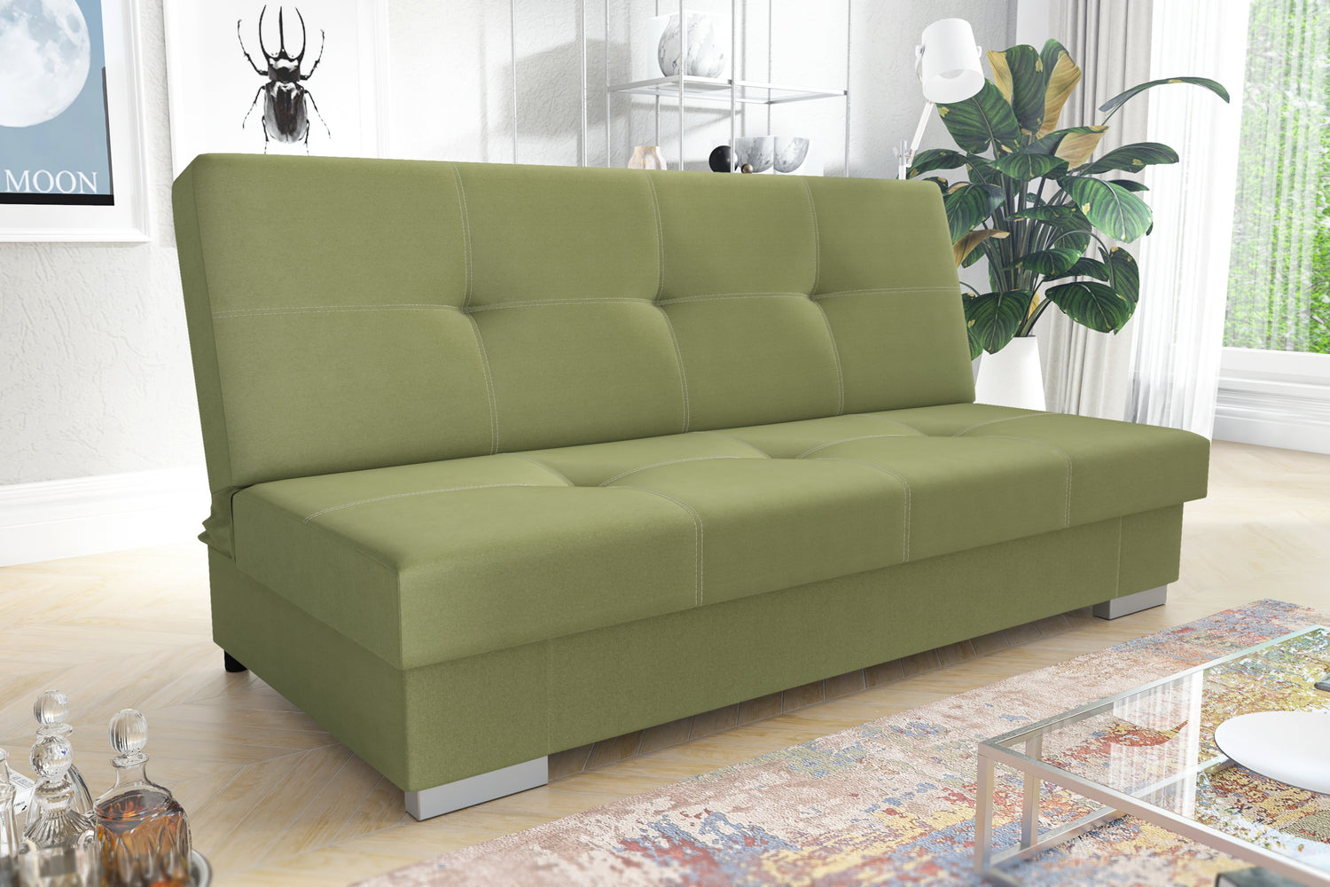 SOFA ŁÓŻKO AXEL 195CM / SPRINGS + FOAM