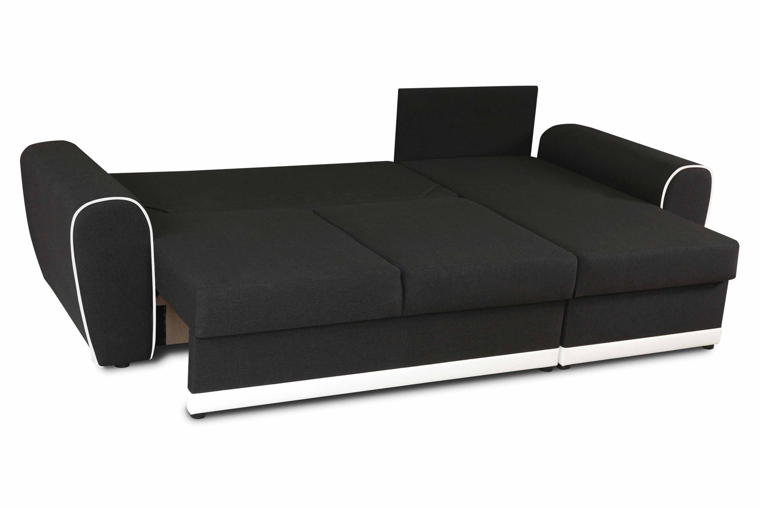 CORNER SOFA BED DORIS 246CM 2X STORAGE SPACE UNIVERSAL RIGHT/LEFT CORNER / BONELL SPRINGS + FOAMTHIS MODEL IS UNIVERSAL WHICH MEANS YOU CAN CHOOSE CORNER SIDE DURING ASSEMBLYBONELL SPRINGS + FOAM 2X Storage space 3X pillow included CHOICE OF COLOR Product