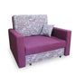 SINGLE SOFA BED SMART I 108CM CHOICE OF COLOR / FOAMDimensions :- width 108 cm- height 85 cm- depth 95 cm- area sleeping 80/195 cm(no possibility to change dimensions) +/- 3The sofa is made of a wooden frame, the sleeping surface is made of PUR T30 / 42 f