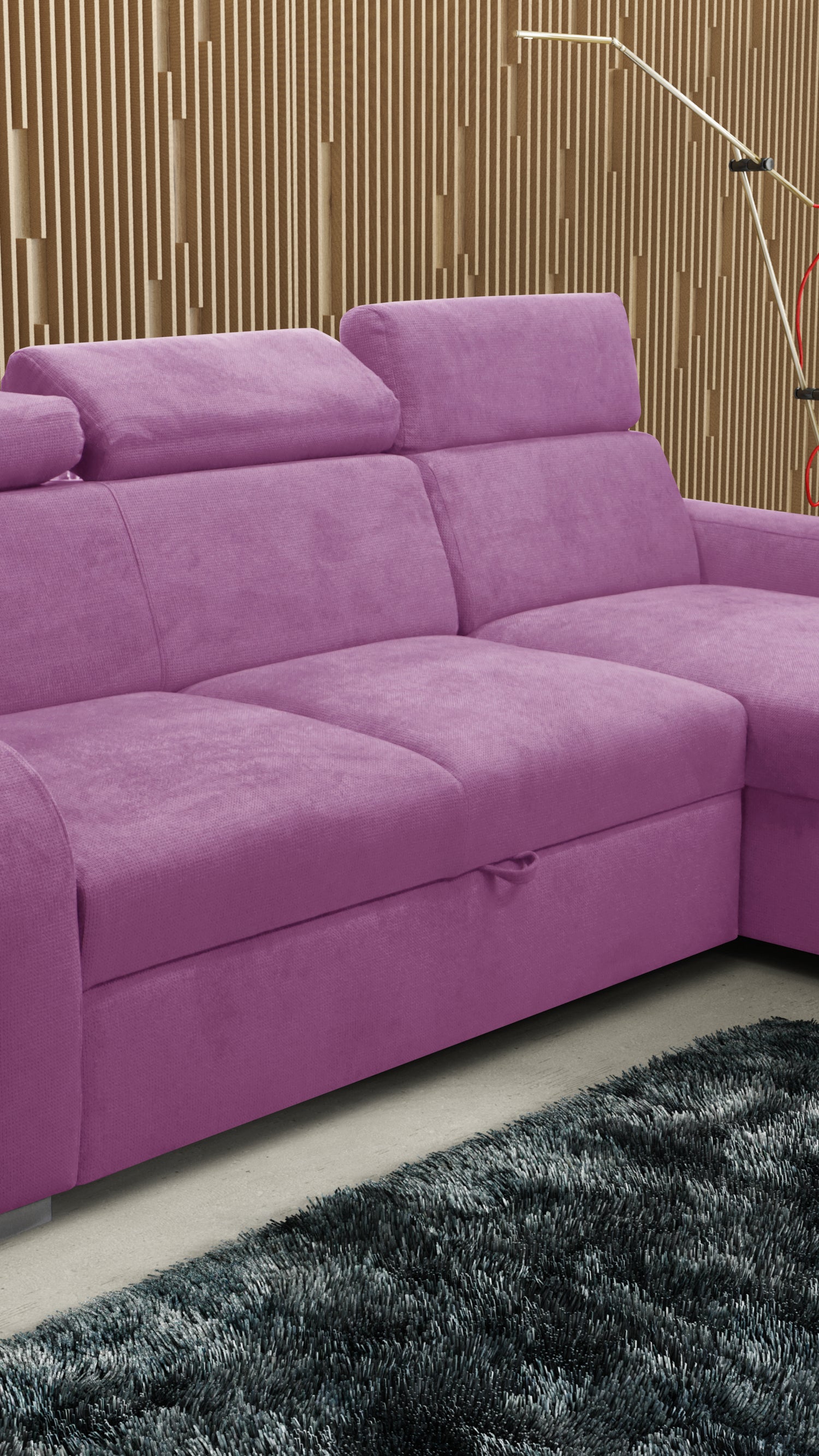 UNIVERSAL CORNER SOFA BED ASTEE 235CM EASY CLEAN FABRIC ADJUSTABLE HEADREST CHOICE OF COLORS / SPRINGS + FOAMTHIS MODEL IS UNIVERSAL WHICH MEANS YOU CAN CHOOSE CORNER SIDE DURING ASSEMBLYASTI 1 ecru ASTI 2 beige ASTI 3 cold beige ASTI 4 toffee ASTI 5 milk