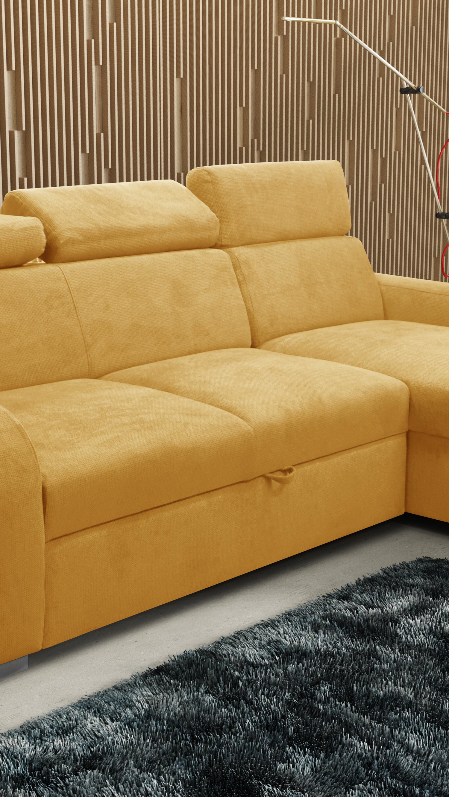 UNIVERSAL CORNER SOFA BED ASTEE 235CM EASY CLEAN FABRIC ADJUSTABLE HEADREST CHOICE OF COLORS / SPRINGS + FOAMTHIS MODEL IS UNIVERSAL WHICH MEANS YOU CAN CHOOSE CORNER SIDE DURING ASSEMBLYASTI 1 ecru ASTI 2 beige ASTI 3 cold beige ASTI 4 toffee ASTI 5 milk